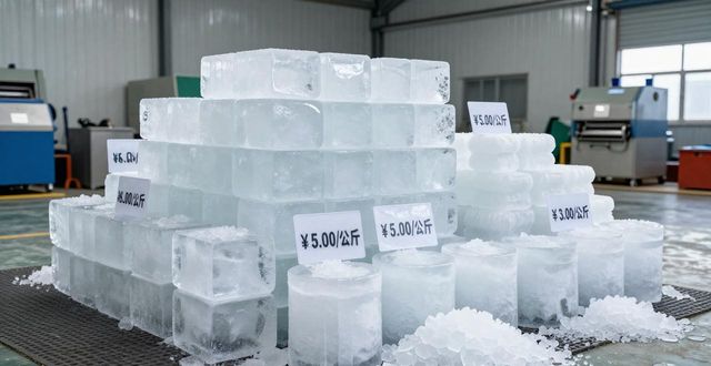 涪陵食用冰块多少钱 良臣制冰厂最新报价