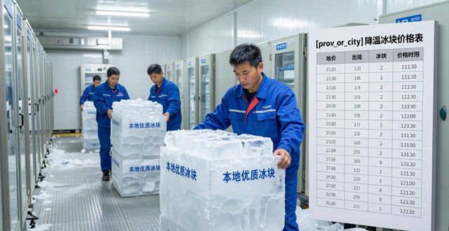 涪陵降温冰块多少钱一吨？本地制冰厂报价来了